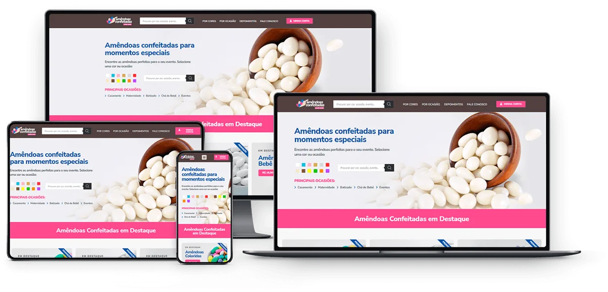 site-loja-virtual-amendoas-confeitadas-isolada