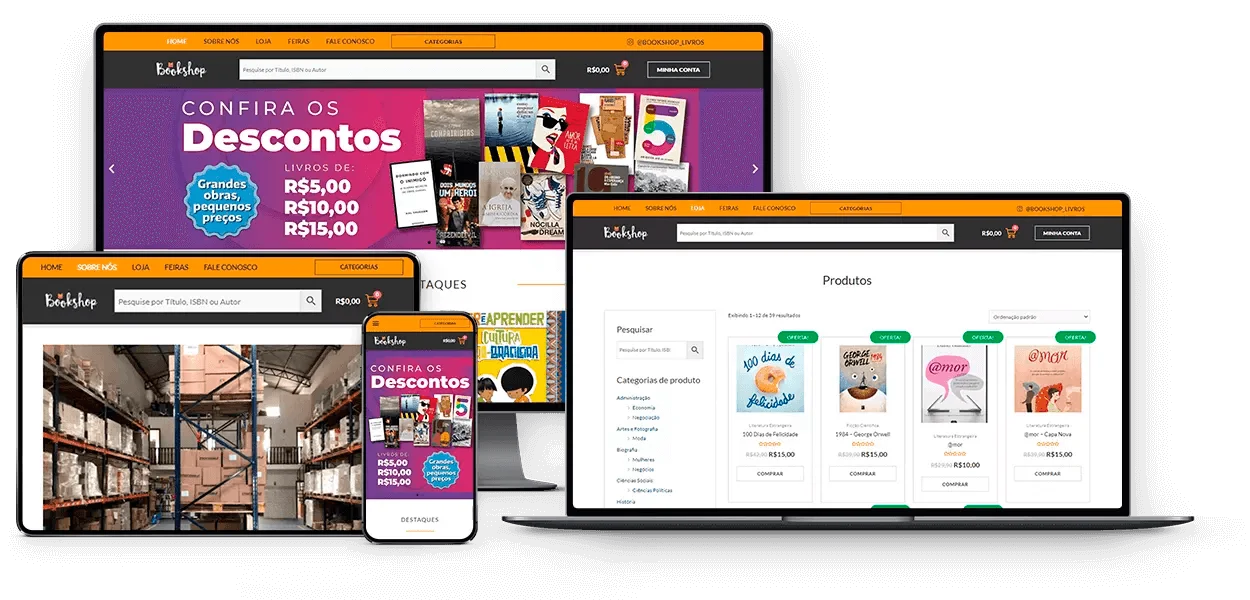 site-loja-virtual-bookshop-responsive-isolada