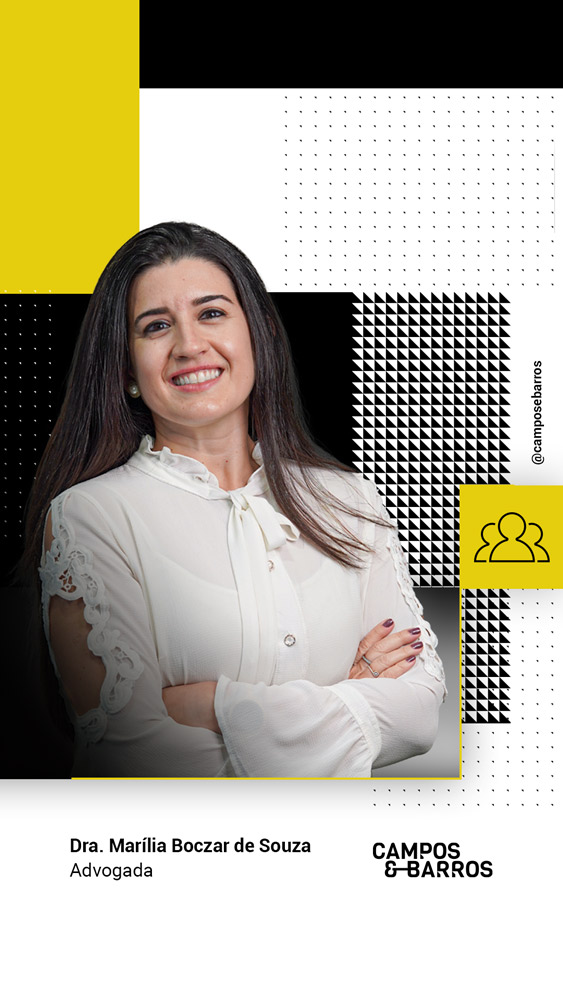 Stories e Posts para Campos e Barros Advogados | Portfólio Lubna