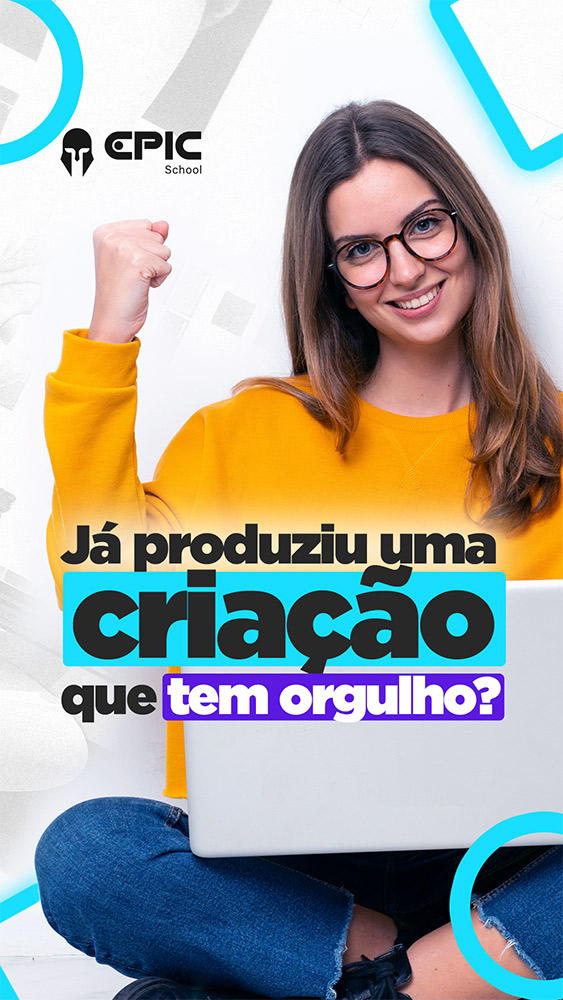 Designs que elevam a comunicação da Epic! Conheça o portfólio criado pela Lubna.