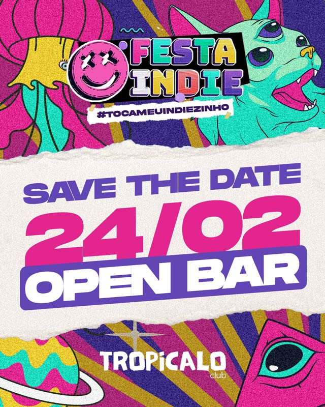 Stories e Posts para a Festa Indie SP | Portfólio Lubna