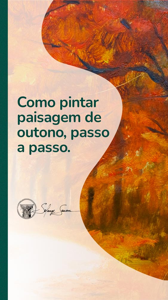 Portfólio de Stories e Posts criados por Lubna para a artista plástica Solange Sauan. Obras de arte em destaque, com cores expressivas, texturas únicas e composições que refletem o estilo autoral da artista.